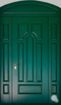 Арочная металлическая дверь МДФ+МДФ ВДА-79 - купить от производителя Мосдвери Арочная металлическая дверь МДФ+МДФ ВДА-79